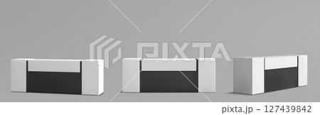 Modern reception table collection 127439842