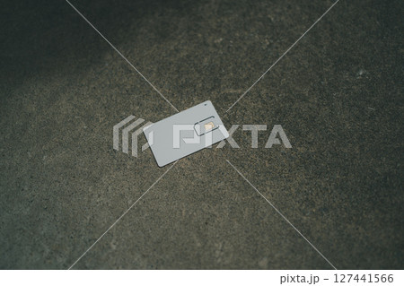 SIMカード台紙 127441566