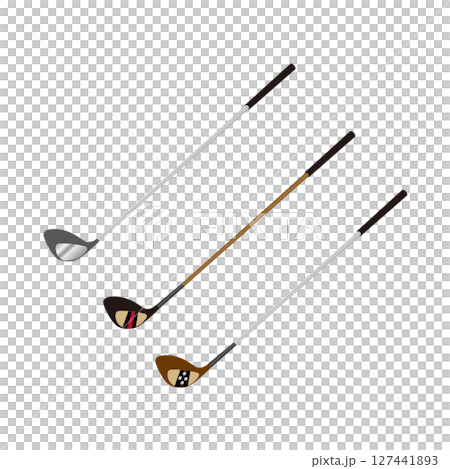 Golf Club Illustration 127441893