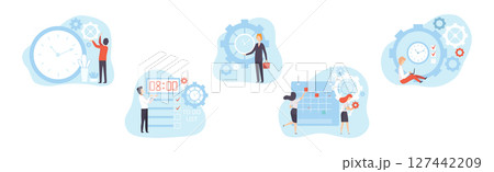 Effective Time Management with Man and Woman Manage Task Vector Set 127442209