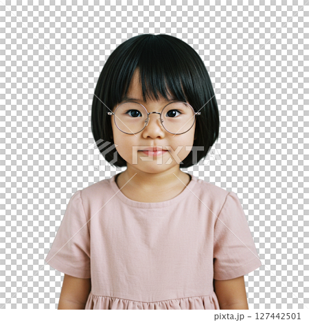 戴眼鏡的女孩 127442501