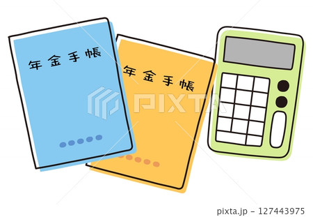 年金手帳　年金 127443975