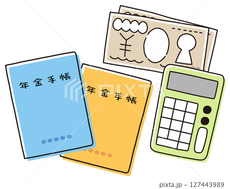 年金手帳　年金 127443989