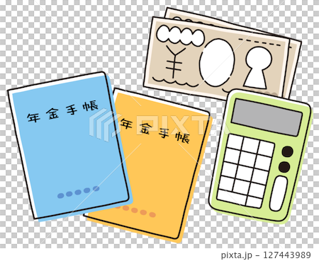 年金手帳　年金 127443989