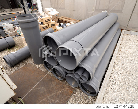 下水道資材　硬質塩ビパイプ 127444229