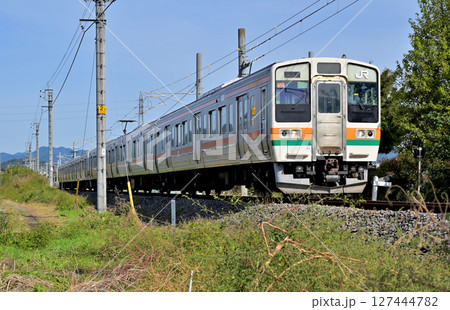 鉄道 JR東日本:両毛線 211系 桐生~岩宿 間 鉄道 JR東日本:両毛線 211系 桐生~岩宿 間 127444782