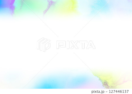 水彩風の背景素材 127446137