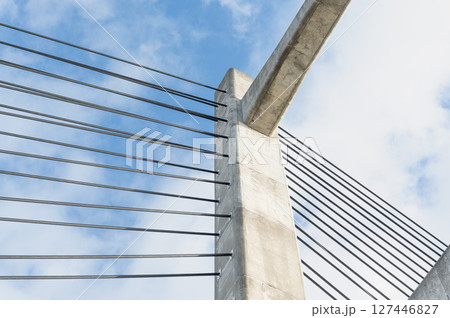 PC斜張橋のケーブル 127446827