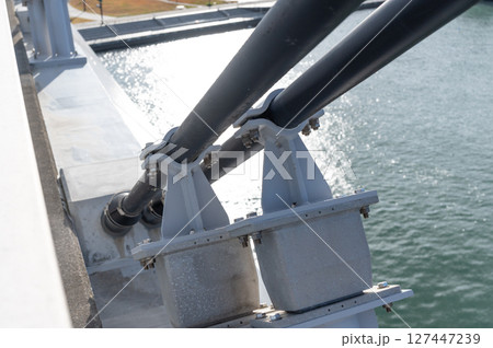 斜針橋のケーブル定着部 斜針橋のケーブル定着部 127447239
