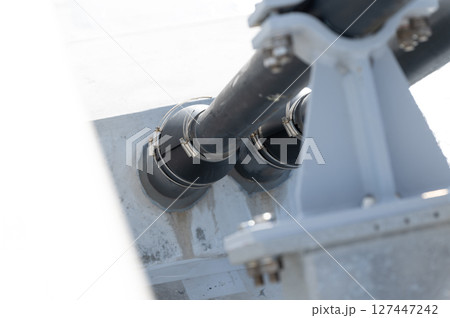 斜針橋のケーブル定着部 127447242