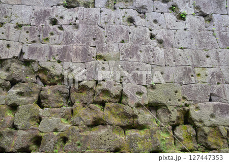 西南戦争の銃弾跡　鹿児島城 127447353