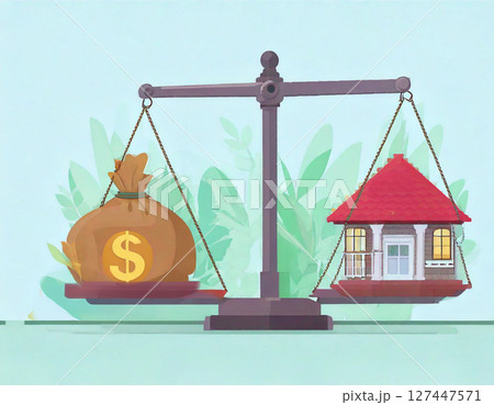 自宅　購入　天秤　優先 127447571
