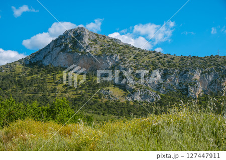 Sierra del Camorro mountain, in Southern Spain 127447911