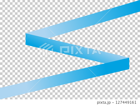Simple straight ribbon Simple straight ribbon 127449161