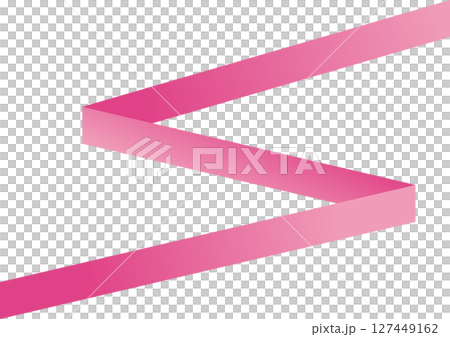 Simple straight ribbon Simple straight ribbon 127449162