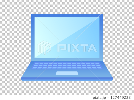 Flat computer illustration material 127449228