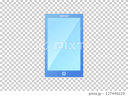 平板智慧型手機插畫素材 平板智慧型手機插畫素材 127449229
