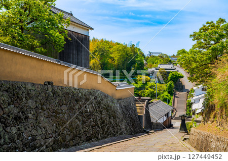 大分県　杵築の町並み 127449452