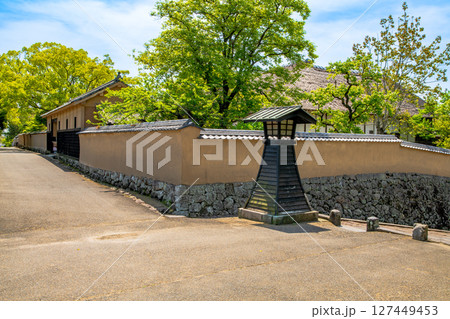 大分県　杵築の町並み 127449453