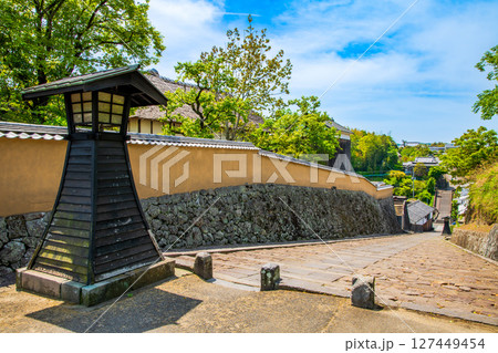 大分県　杵築の町並み 127449454