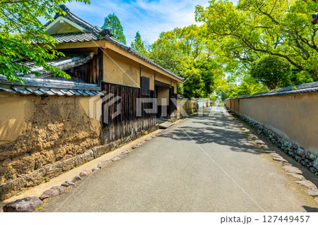 大分県　杵築の町並み 127449457