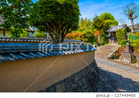 大分県　杵築の町並み 127449468