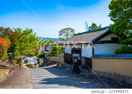 大分県　杵築の町並み 127449471