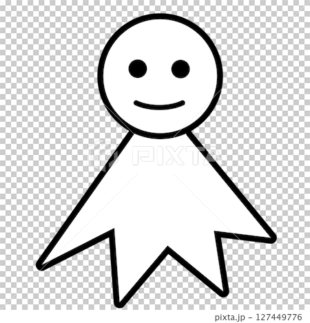 Illustration of teru teru bozu 127449776