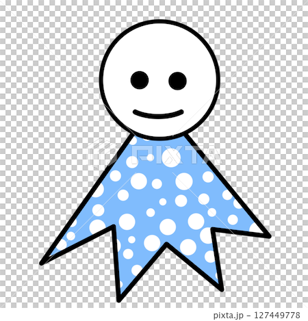 Illustration of teru teru bozu 127449778
