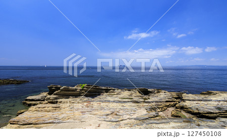 東京湾の観音崎公園 127450108