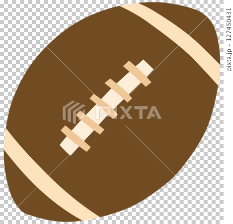 橄欖球插畫向量素材 橄欖球插畫向量素材 127450431