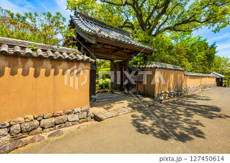 大分県　杵築の町並み　 127450614