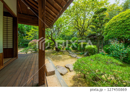 大分県　杵築の町並み　磯矢邸 127450869