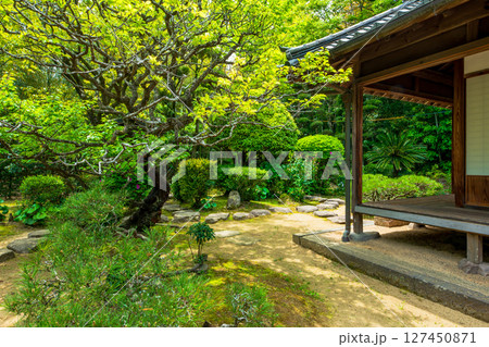 大分県　杵築の町並み　磯矢邸 127450871
