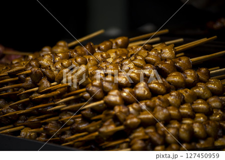串 くし 串刺し 127450959