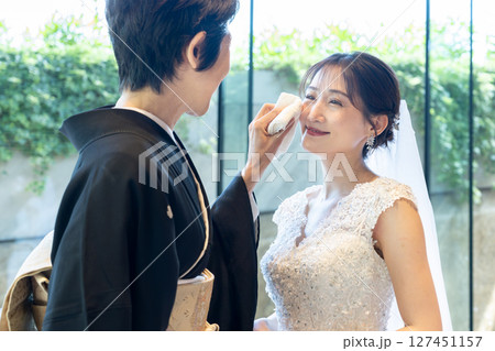 結婚式 涙 結婚式 涙 127451157