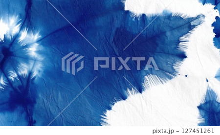 《AI画像》藍染イメージ 《AI画像》藍染イメージ 127451261