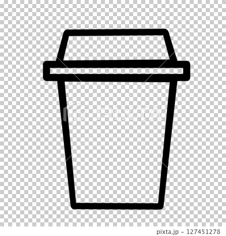 帶蓋的杯子圖標 127451278