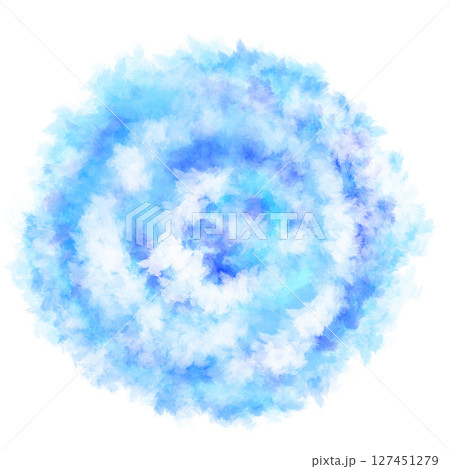 手描き風アート素材 127451279