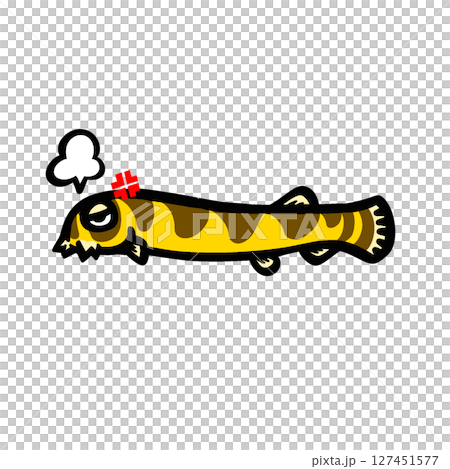 かわいい怒るクーリーローチのイラスト かわいい怒るクーリーローチのイラスト 127451577