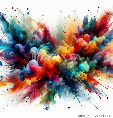 Watercolor Texture Abstract 127451593