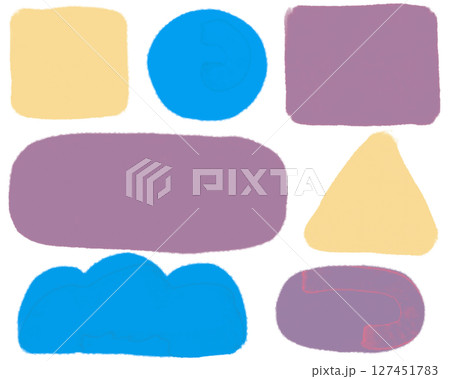 抽象的な模様_ブルー 127451783