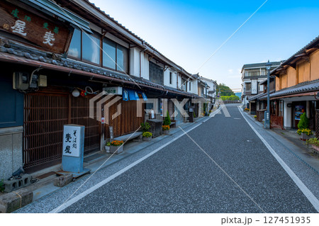 大分県 日田市 豆田の町並み 大分県 日田市 豆田の町並み 127451935