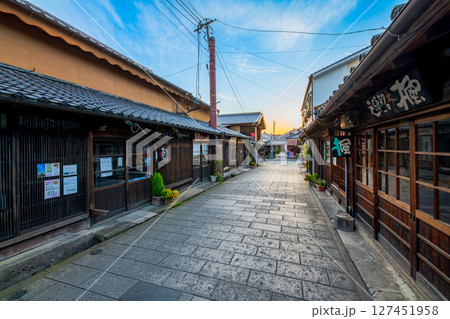 大分県 日田市 豆田の町並み 大分県 日田市 豆田の町並み 127451958