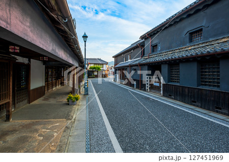 大分県 日田市 豆田の町並み 大分県 日田市 豆田の町並み 127451969
