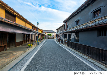 大分県 日田市 豆田の町並み 大分県 日田市 豆田の町並み 127451972