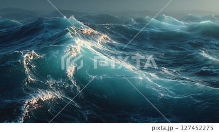 青き静寂と躍動の狭間で 127452275