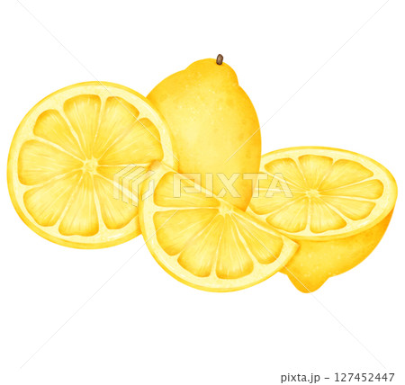 slice of lemon cake slice of lemon cake 127452447