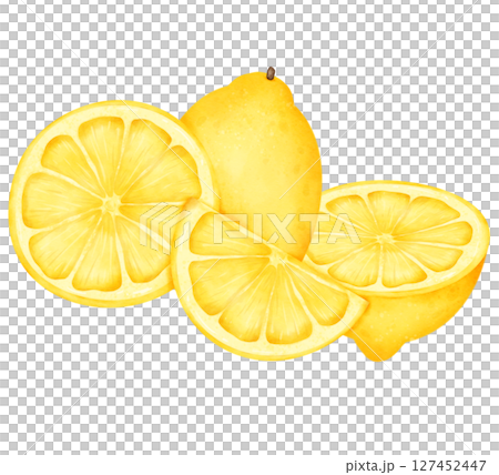 slice of lemon cake slice of lemon cake 127452447