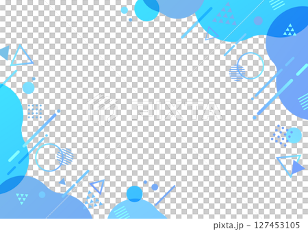 Cute pop geometric background material Cute pop geometric background material 127453105